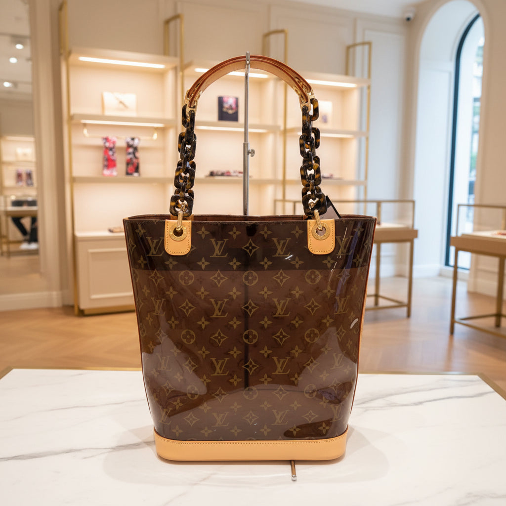 Louis Vuitton Vinyl Cabas Ambre MM