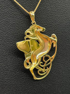 Pegasus Necklace 18K Yellow Gold