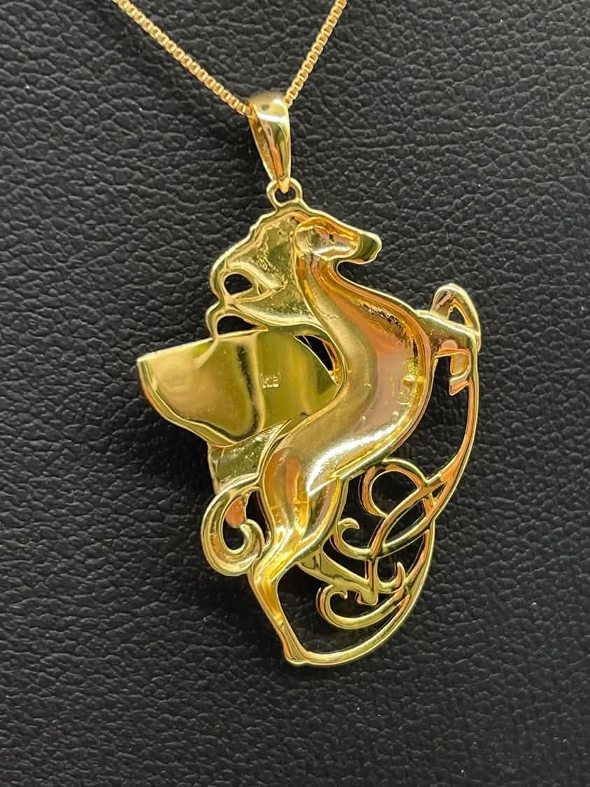 Pegasus Necklace 18K Yellow Gold