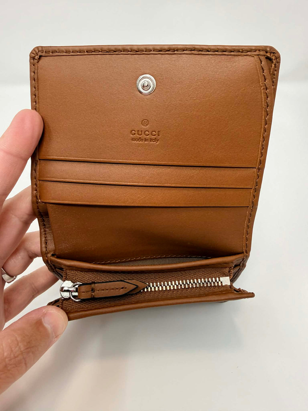 Gucci Denim Mini Wallet