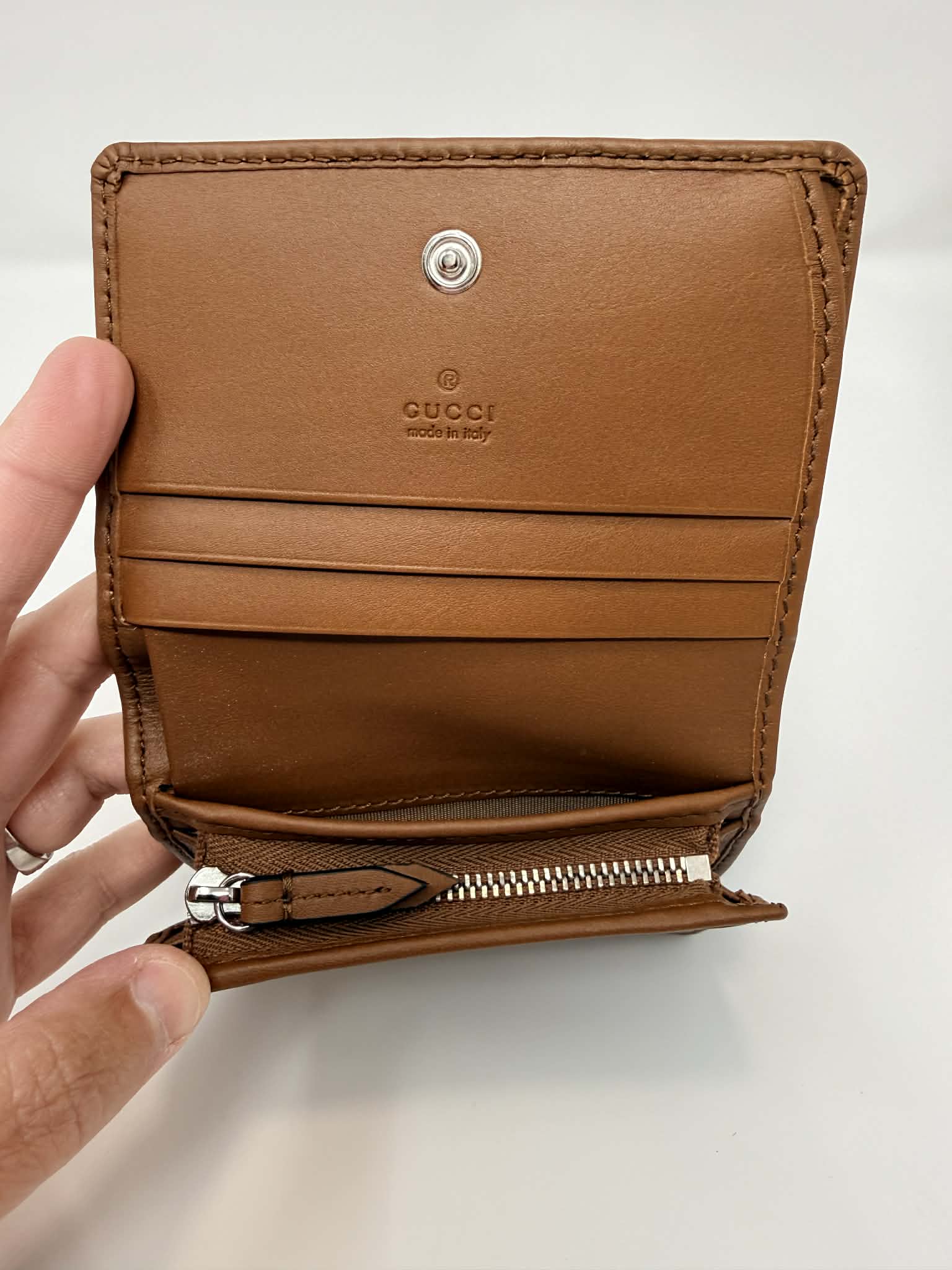 Gucci Denim Mini Wallet
