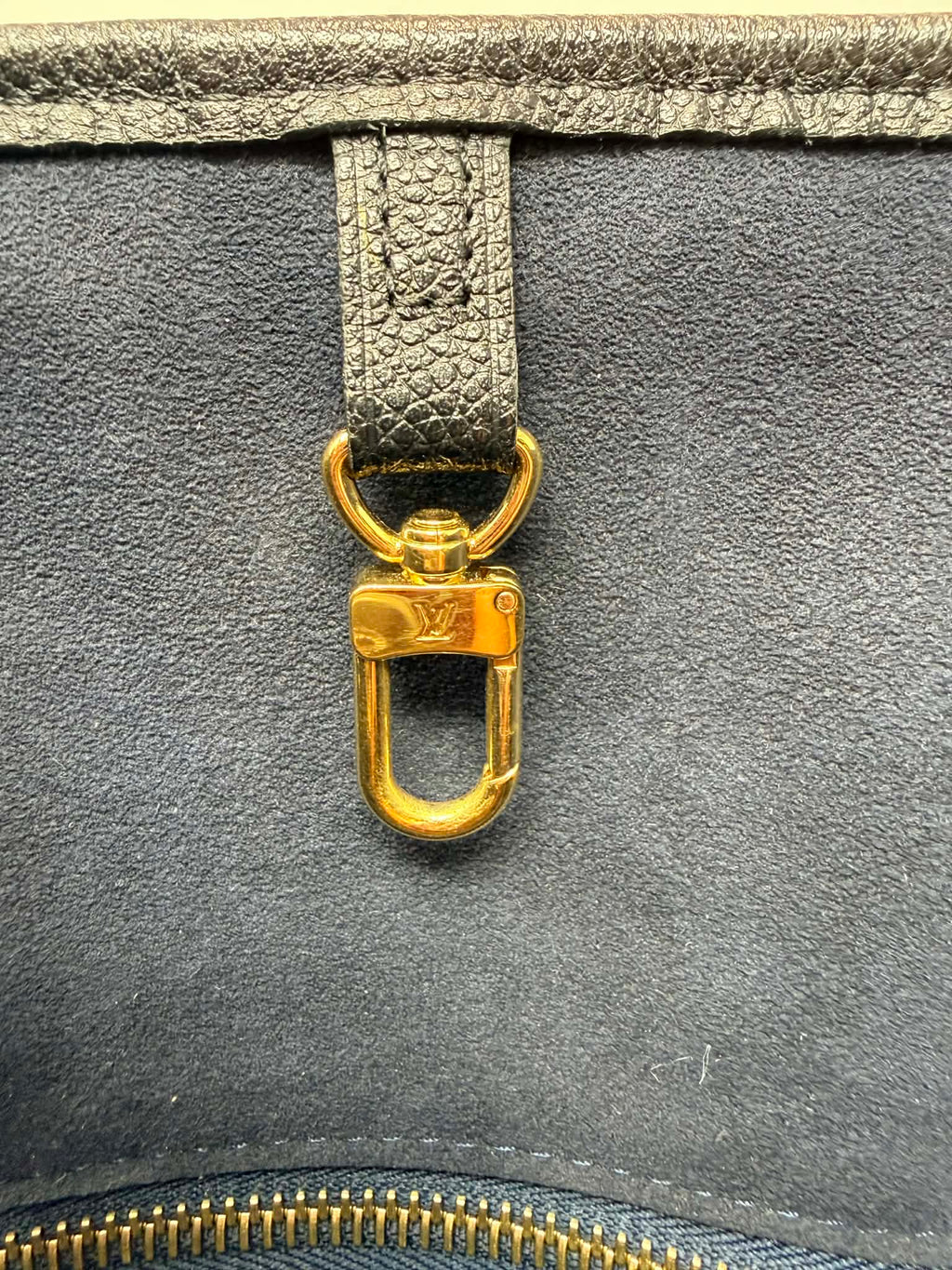 Louis Vuitton Neverfull MM Empreinte Leather Black with Pouch