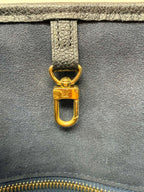 Louis Vuitton Neverfull MM Empreinte Leather Black with Pouch