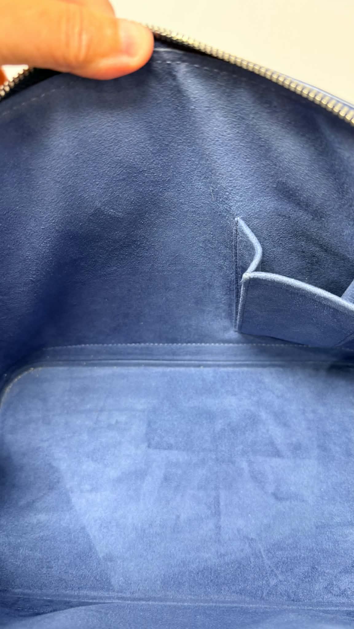 Louis Vuitton Alma PM Blue Epi
