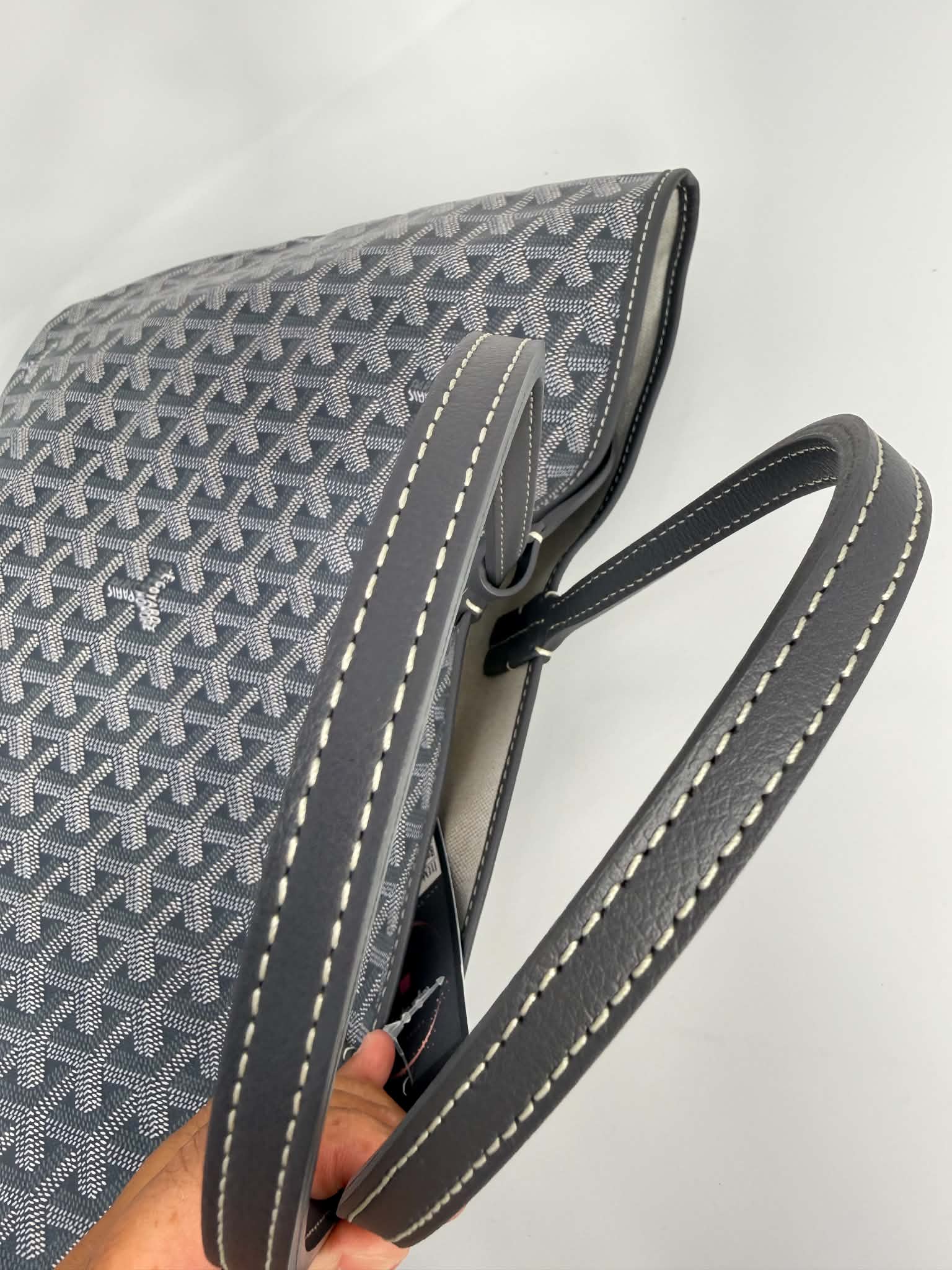 Goyard Goyardine Saint Louis PM Grey