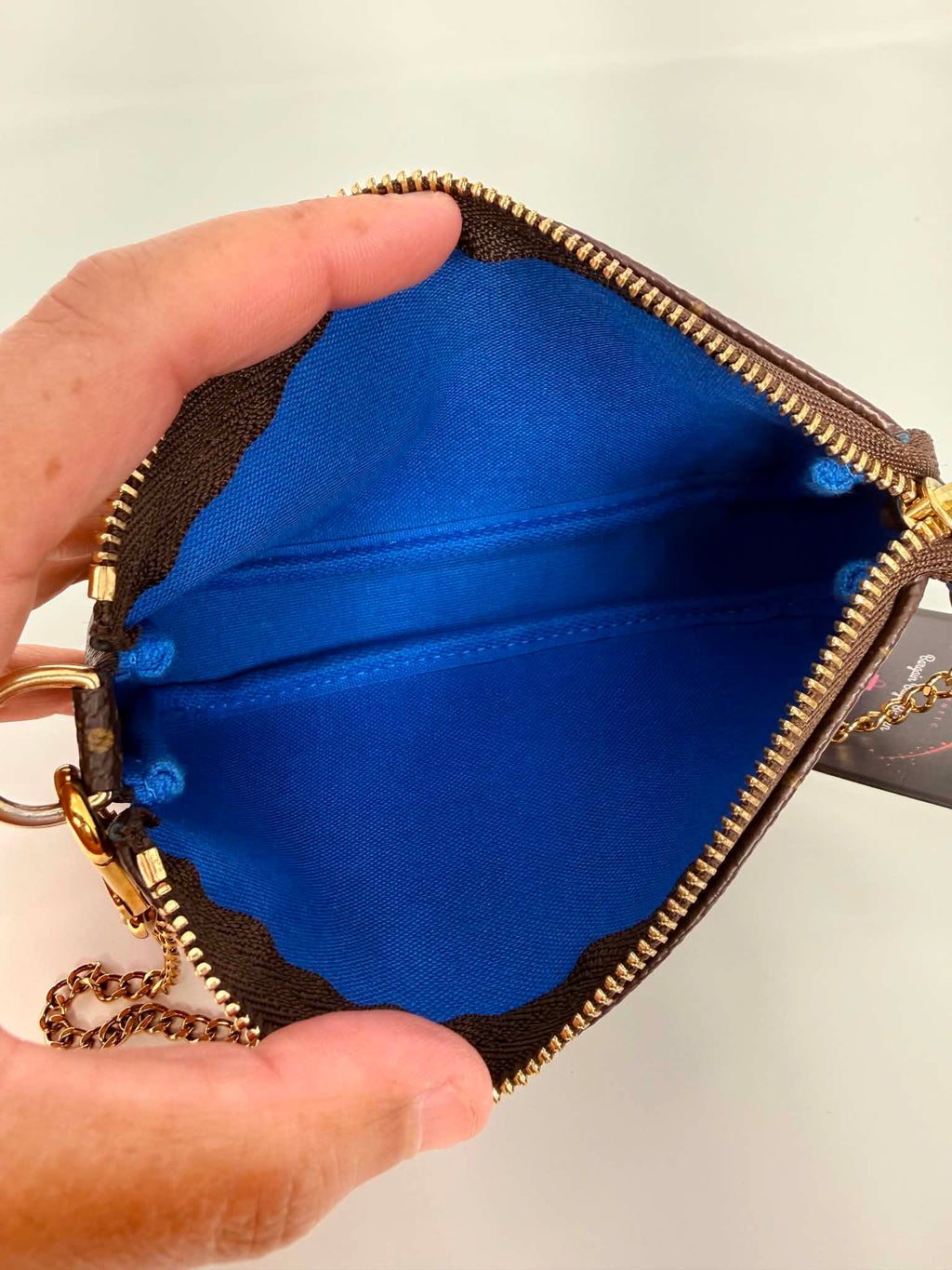 Louis Vuitton Monogram 2019 Christmas Animation Mini Venice Pochette Accessories Blue
