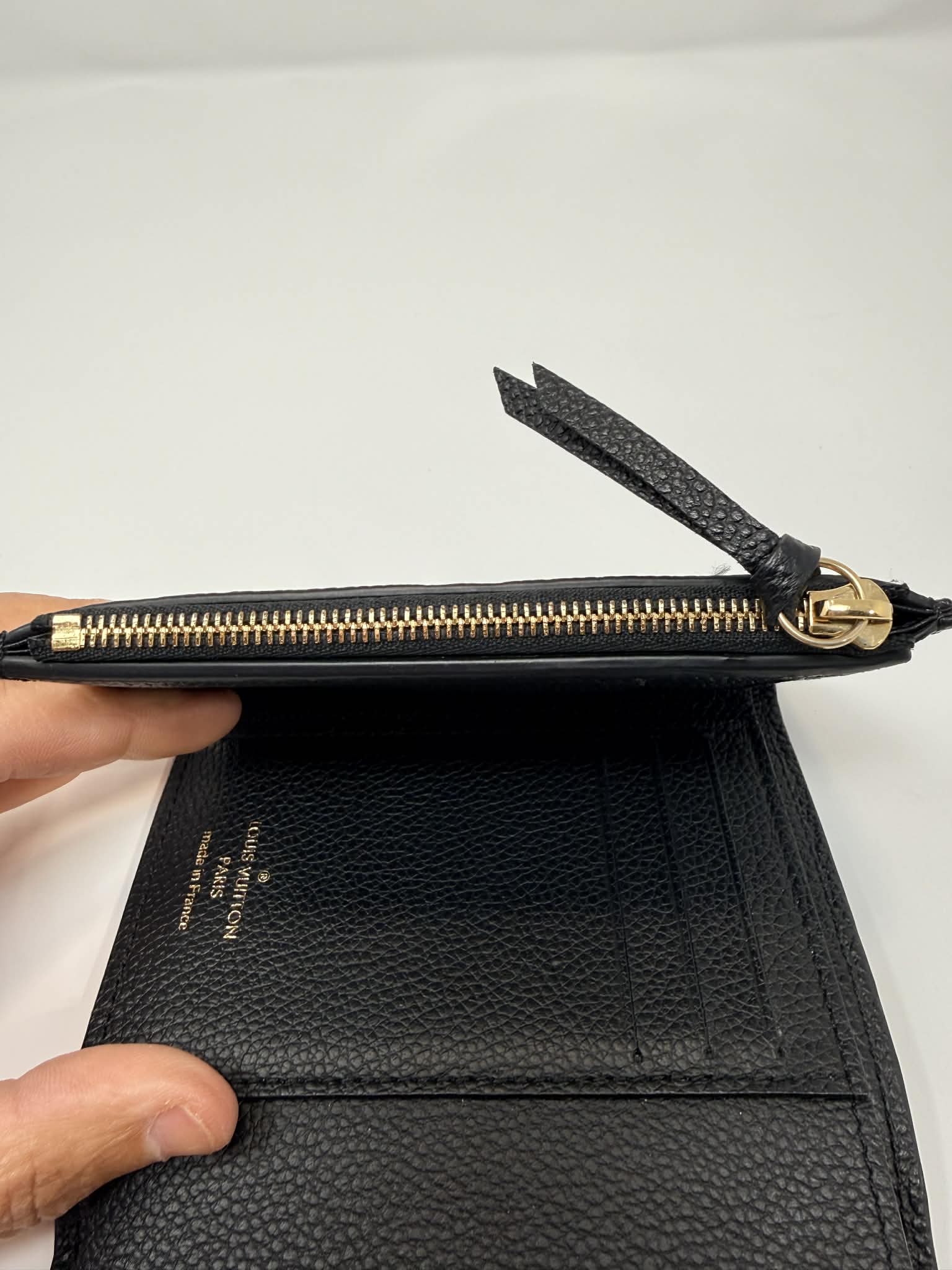 Louis Vuitton Empreinte Victorine Black Wallet