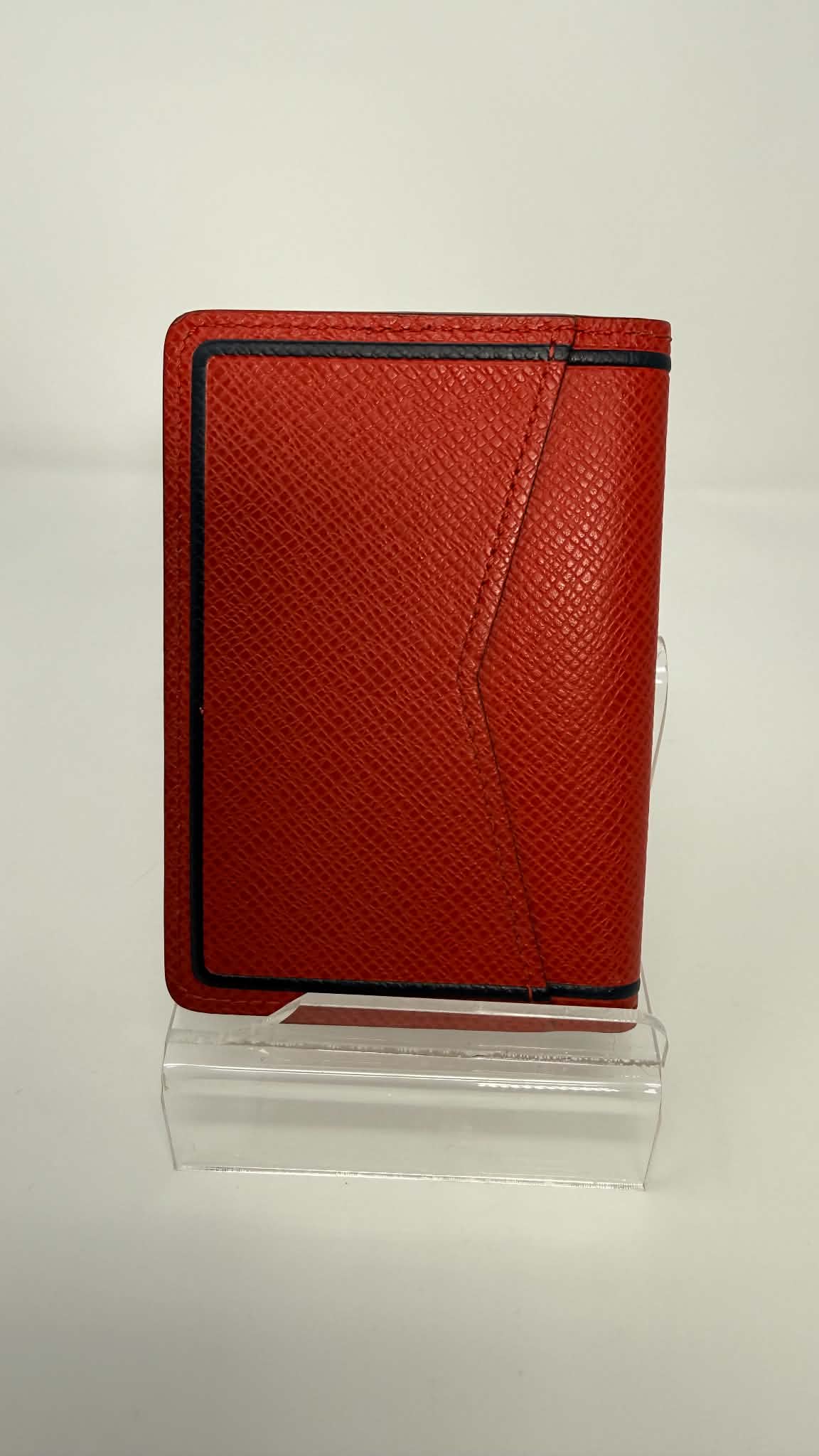 Louis Vuitton Card Holder Red/Navy