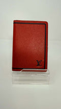 Louis Vuitton Card Holder Red/Navy