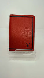 Louis Vuitton Card Holder Red/Navy