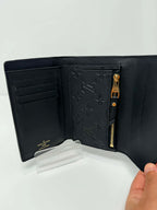 Louis Vuitton Empreinte Compact Curieuse Wallet Black