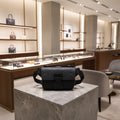 Louis Vuitton S Lock Sling Bag in black Taurillon leather