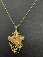 Pegasus Necklace 18K Yellow Gold