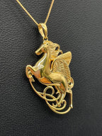 Pegasus Necklace 18K Yellow Gold