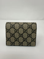 Gucci Heart Card Holder Mini Wallet