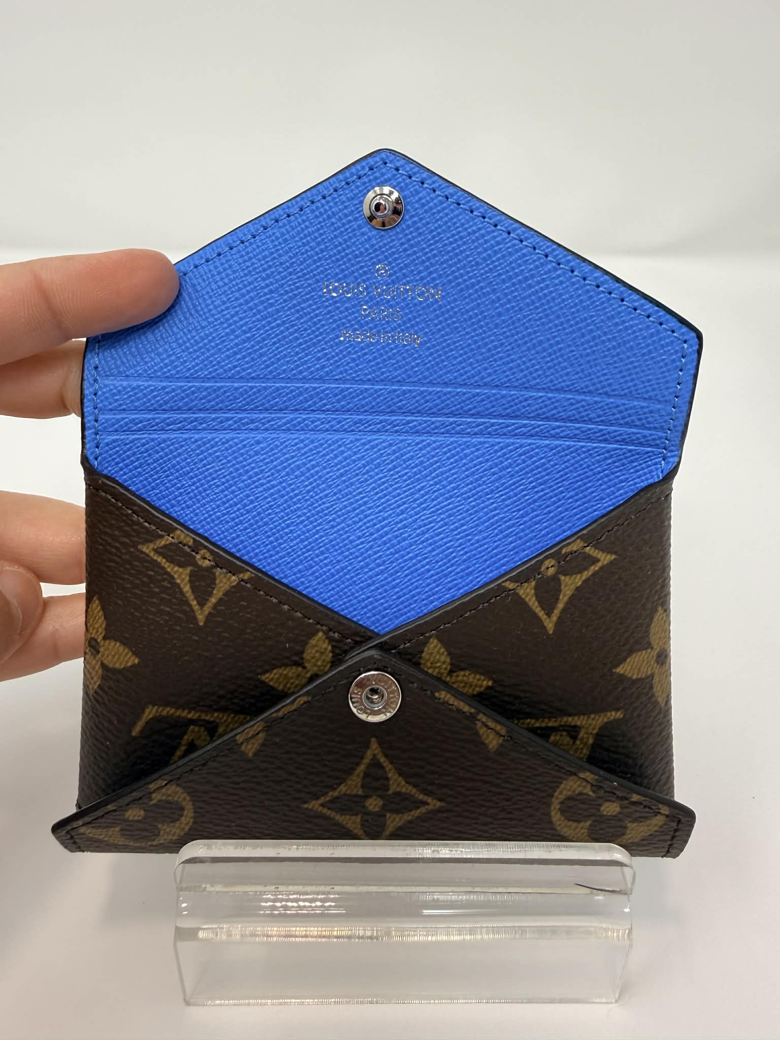 Louis Vuitton Card Holder and Insert Blue