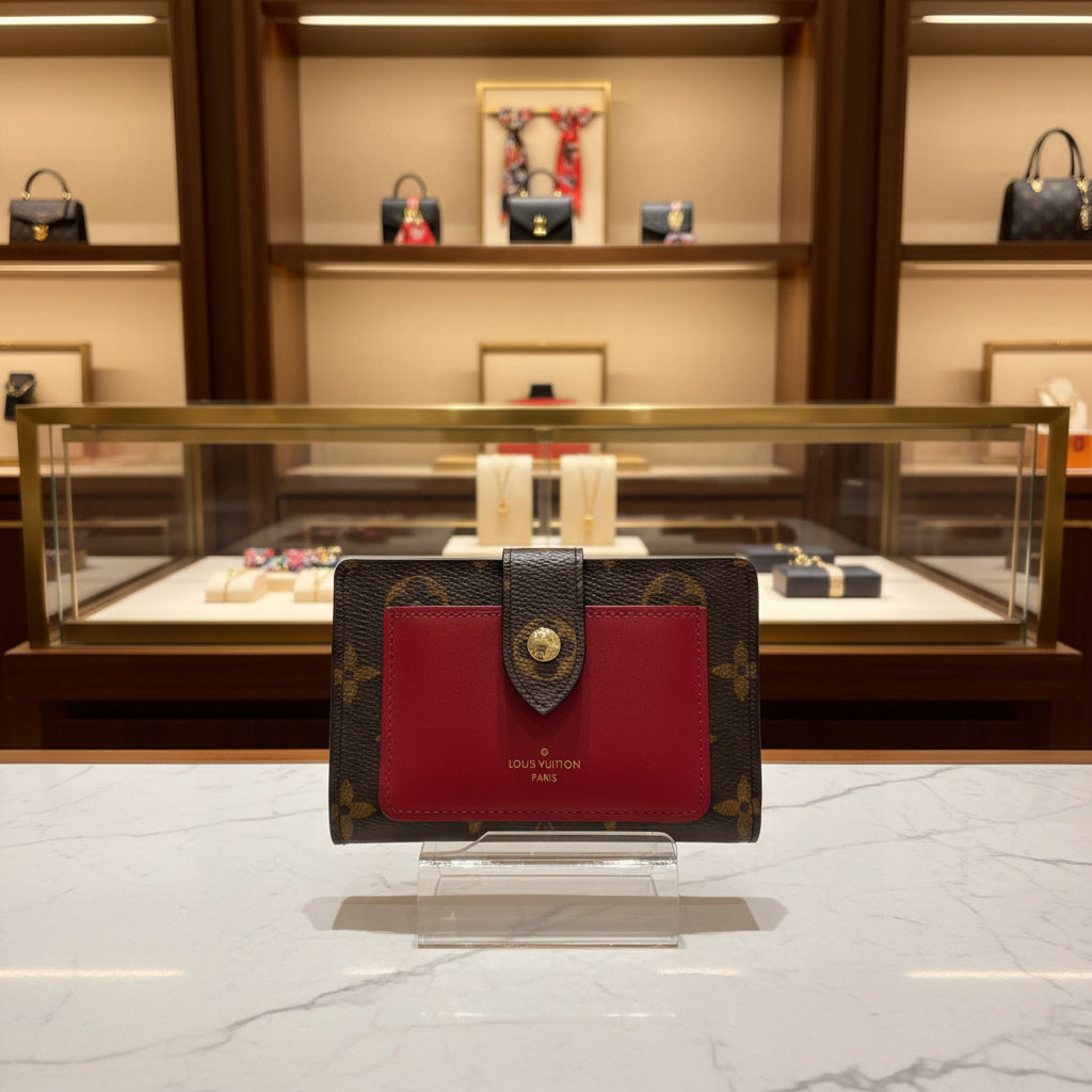 Louis Vuitton Monogram Juliette Wallet Fuchsia
