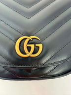 Gucci Marmont Chain Half Moon Crossbody