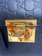 Gucci Padlock Top Handle Embossed