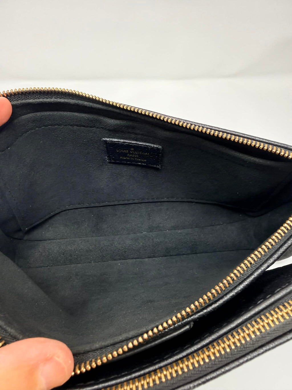 Louis Vuitton Black Empreinte Multi Pochette Accessories
