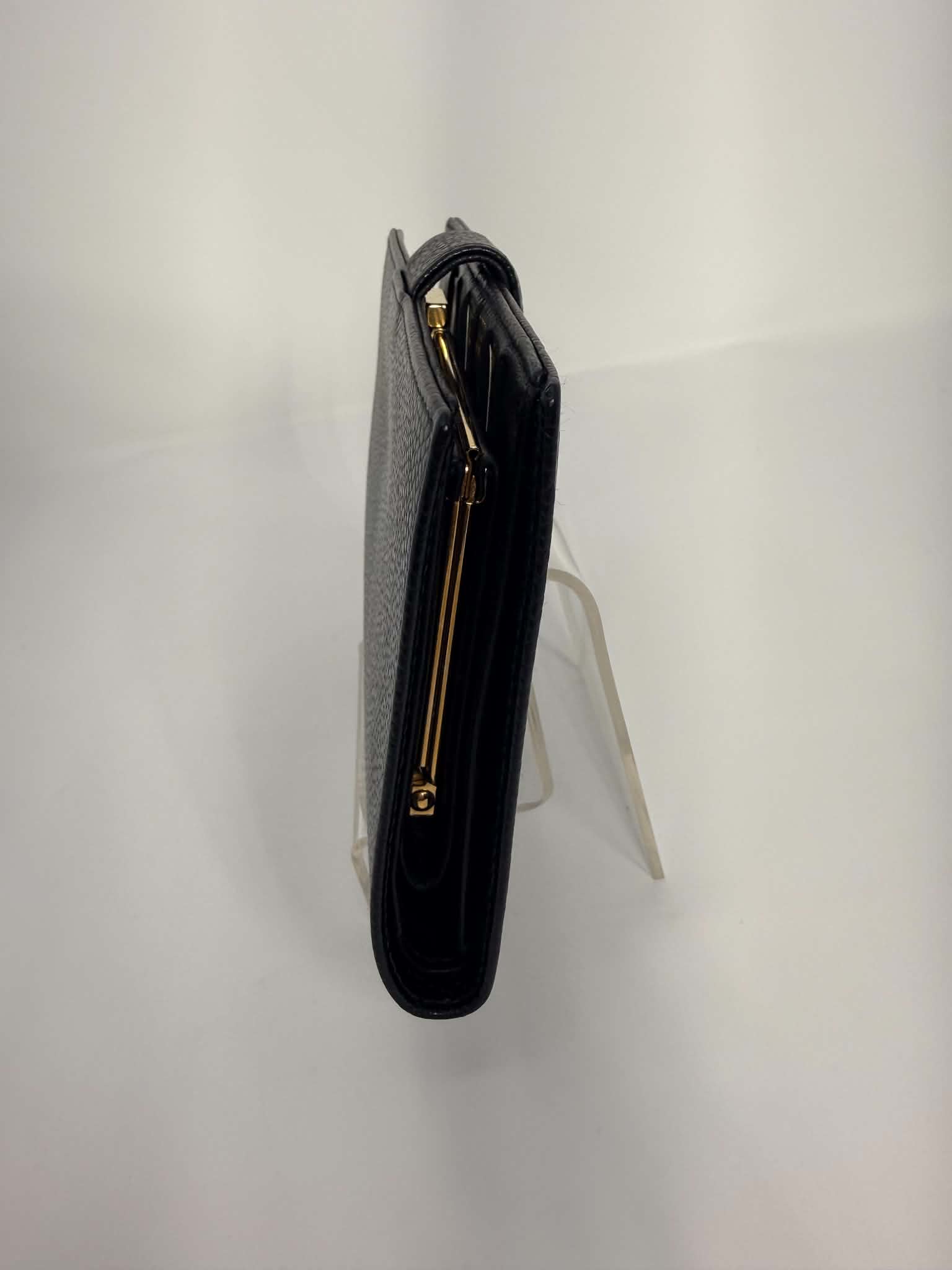 Chanel Caviar Timeless CC French Wallet Black