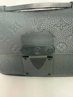 Louis Vuitton S Lock Sling Bag in black Taurillon leather