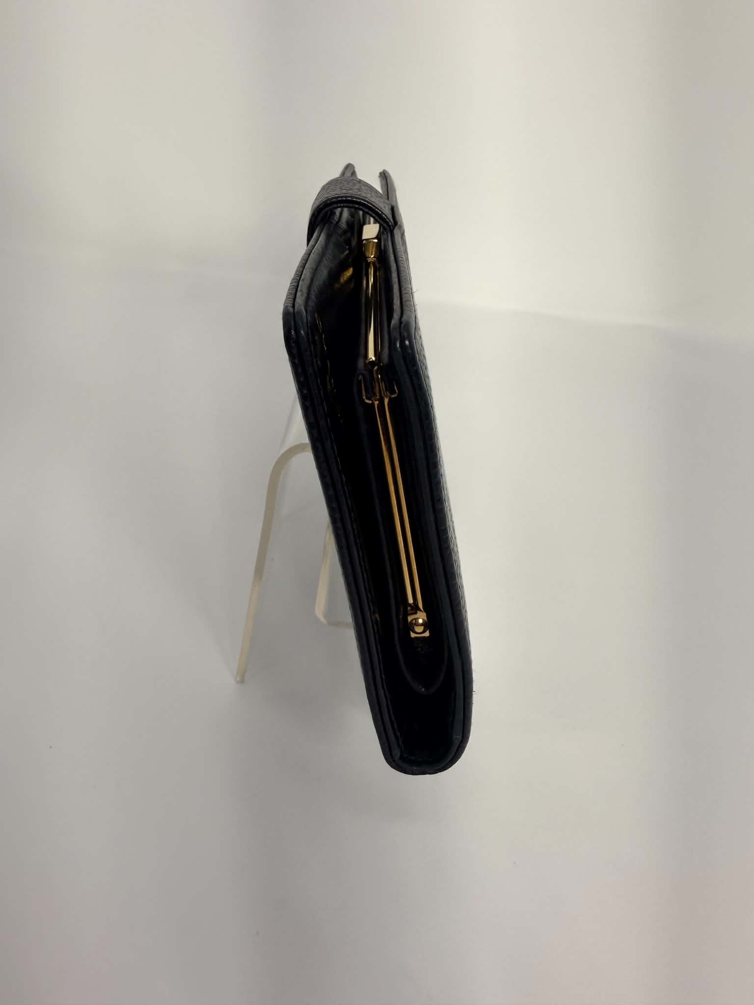 Chanel Caviar Timeless CC French Wallet Black