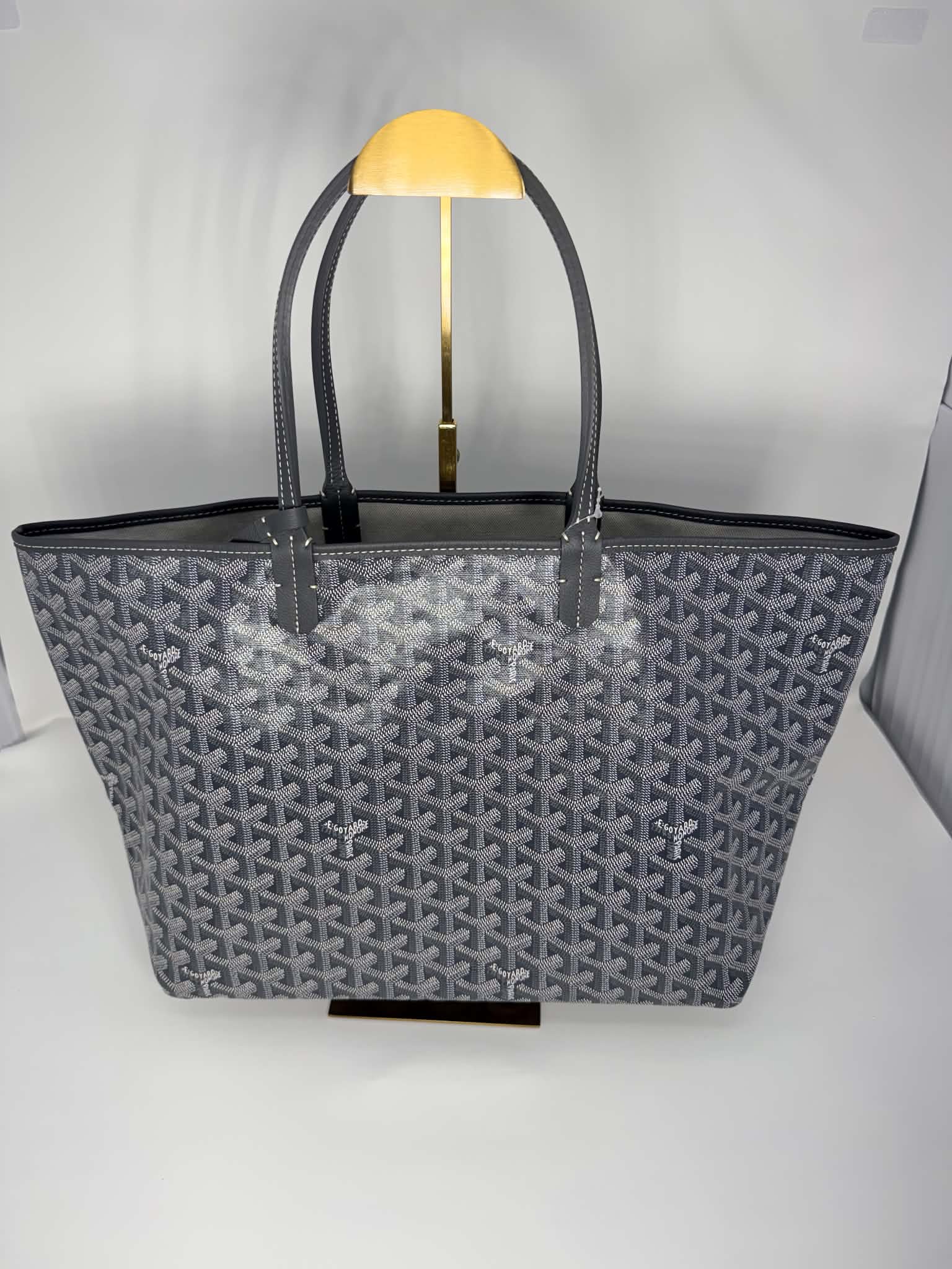 Goyard Goyardine Saint Louis PM Grey