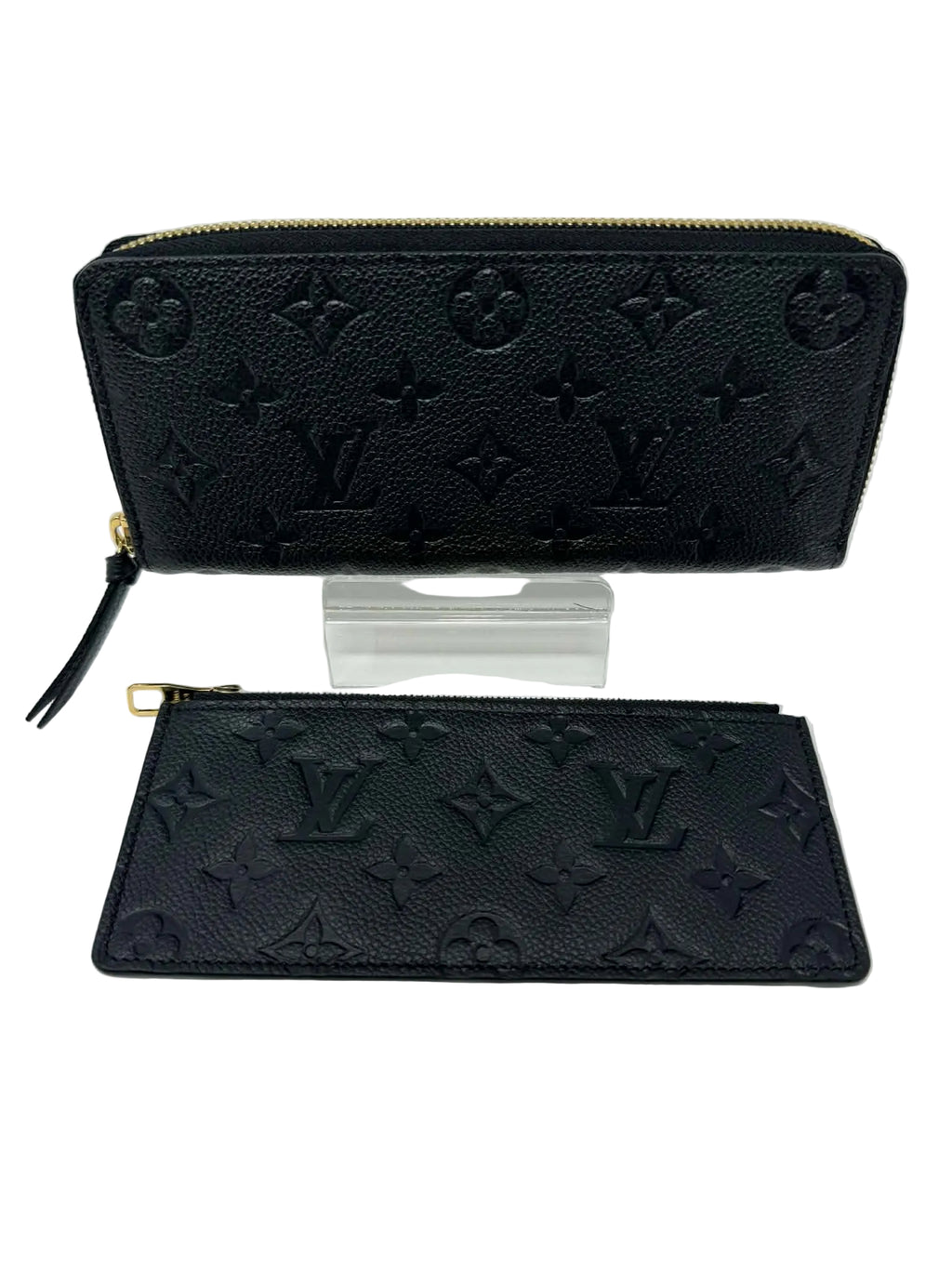 Louis Vuitton Empreinte Clemence Wallet Black