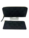 Louis Vuitton Empreinte Clemence Wallet Black