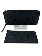 Louis Vuitton Empreinte Clemence Wallet Black
