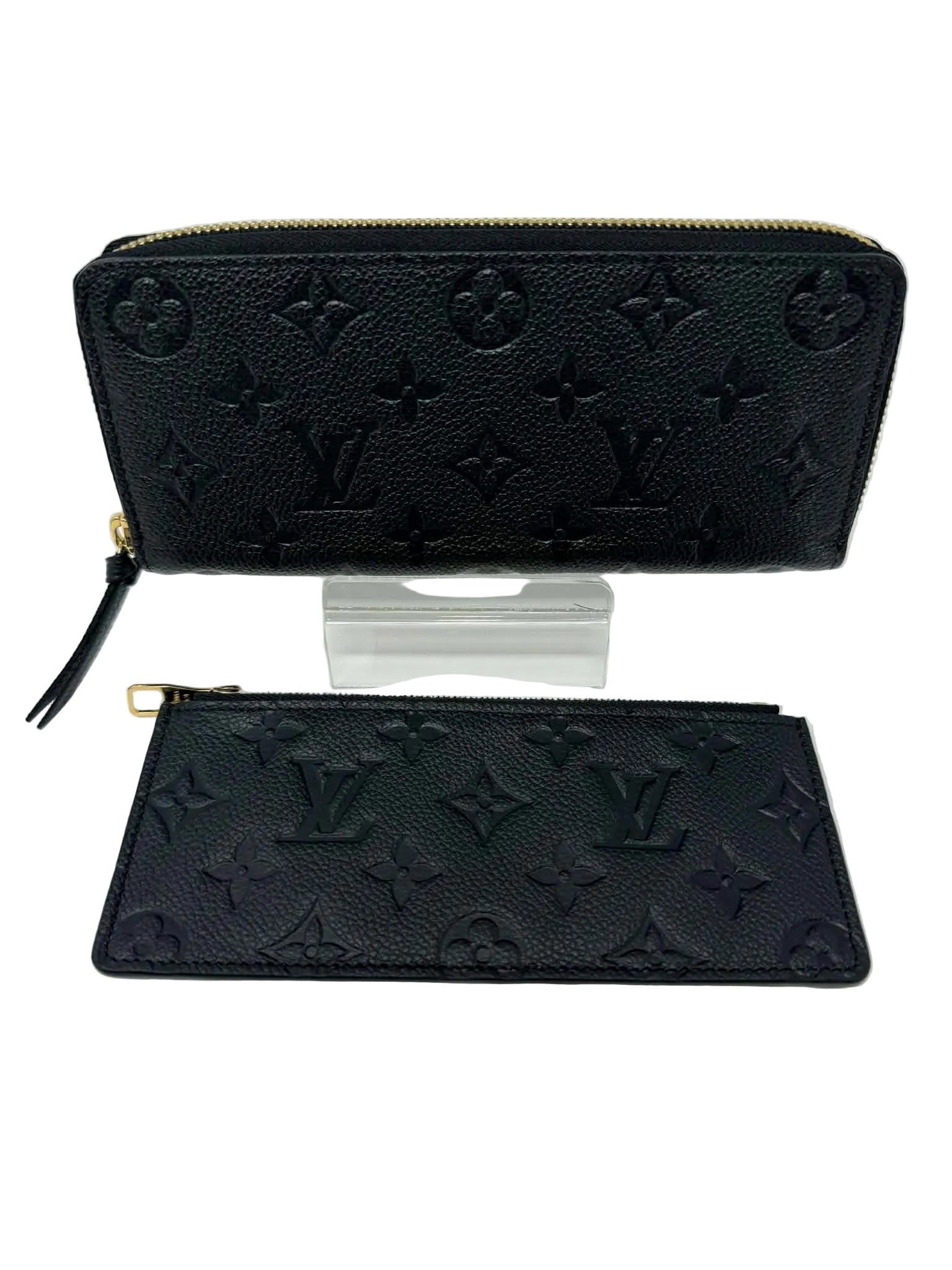 Louis Vuitton Empreinte Clemence Wallet Black