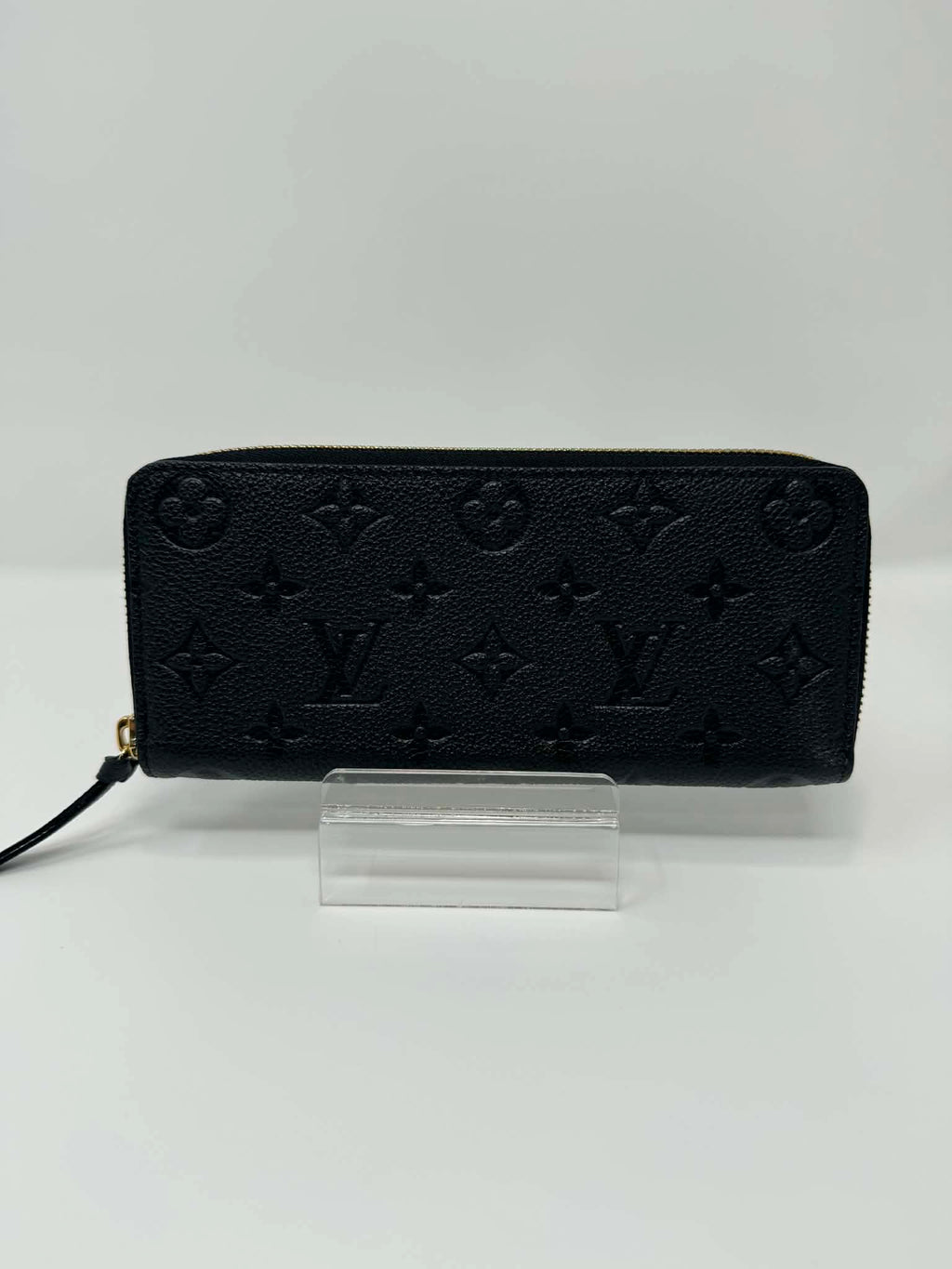 Louis Vuitton Empreinte Clemence Wallet Black