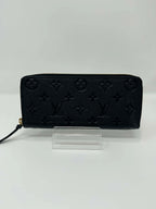 Louis Vuitton Empreinte Clemence Wallet Black