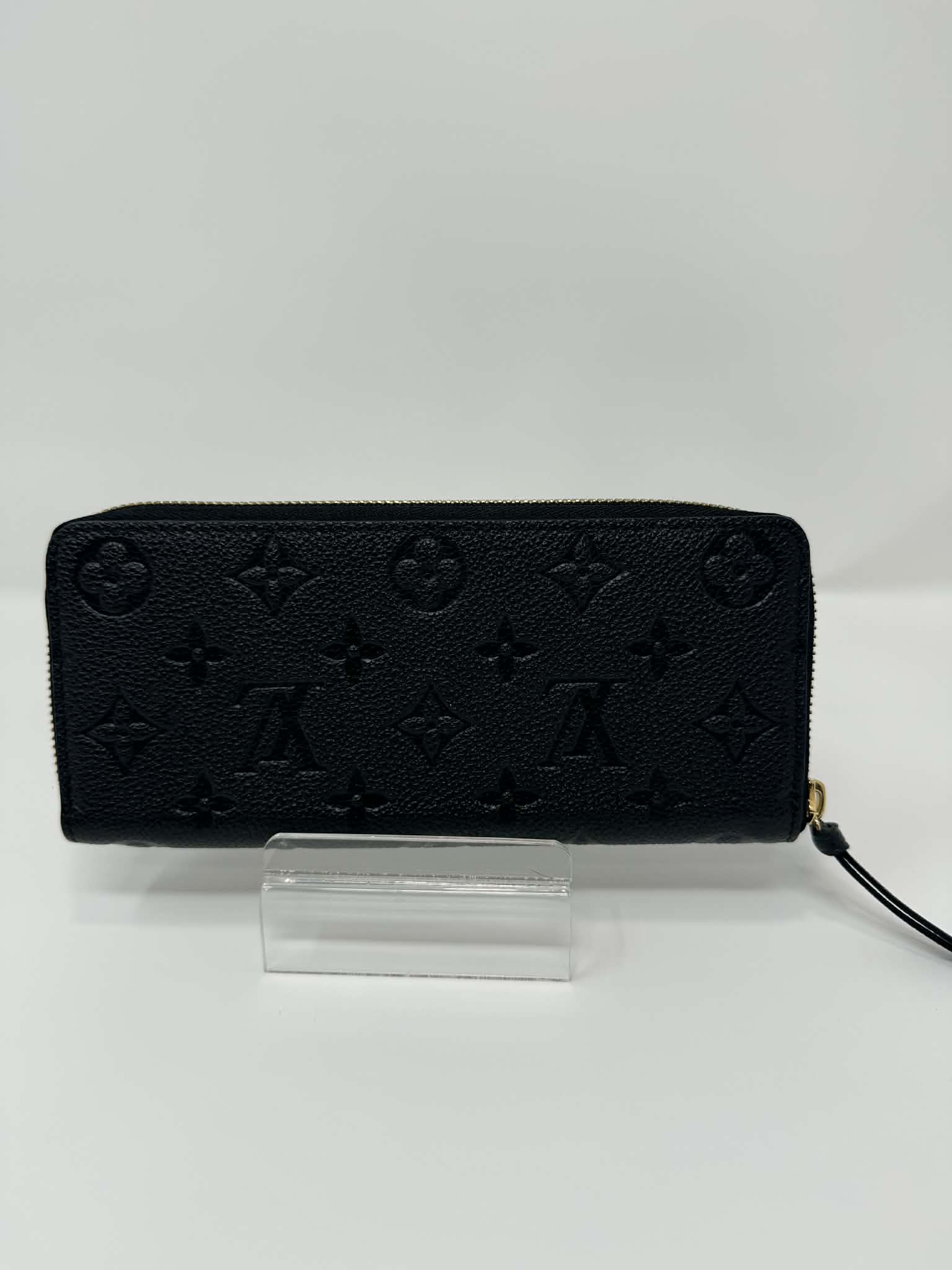 Louis Vuitton Empreinte Clemence Wallet Black