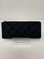 Louis Vuitton Empreinte Clemence Wallet Black