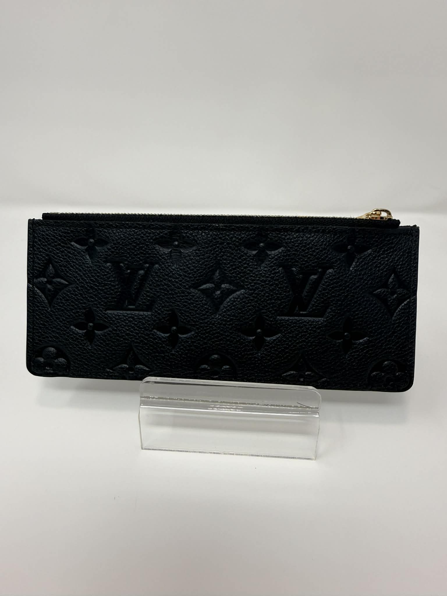 Louis Vuitton Empreinte Clemence Wallet Black