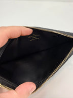 Louis Vuitton Empreinte Clemence Wallet Black