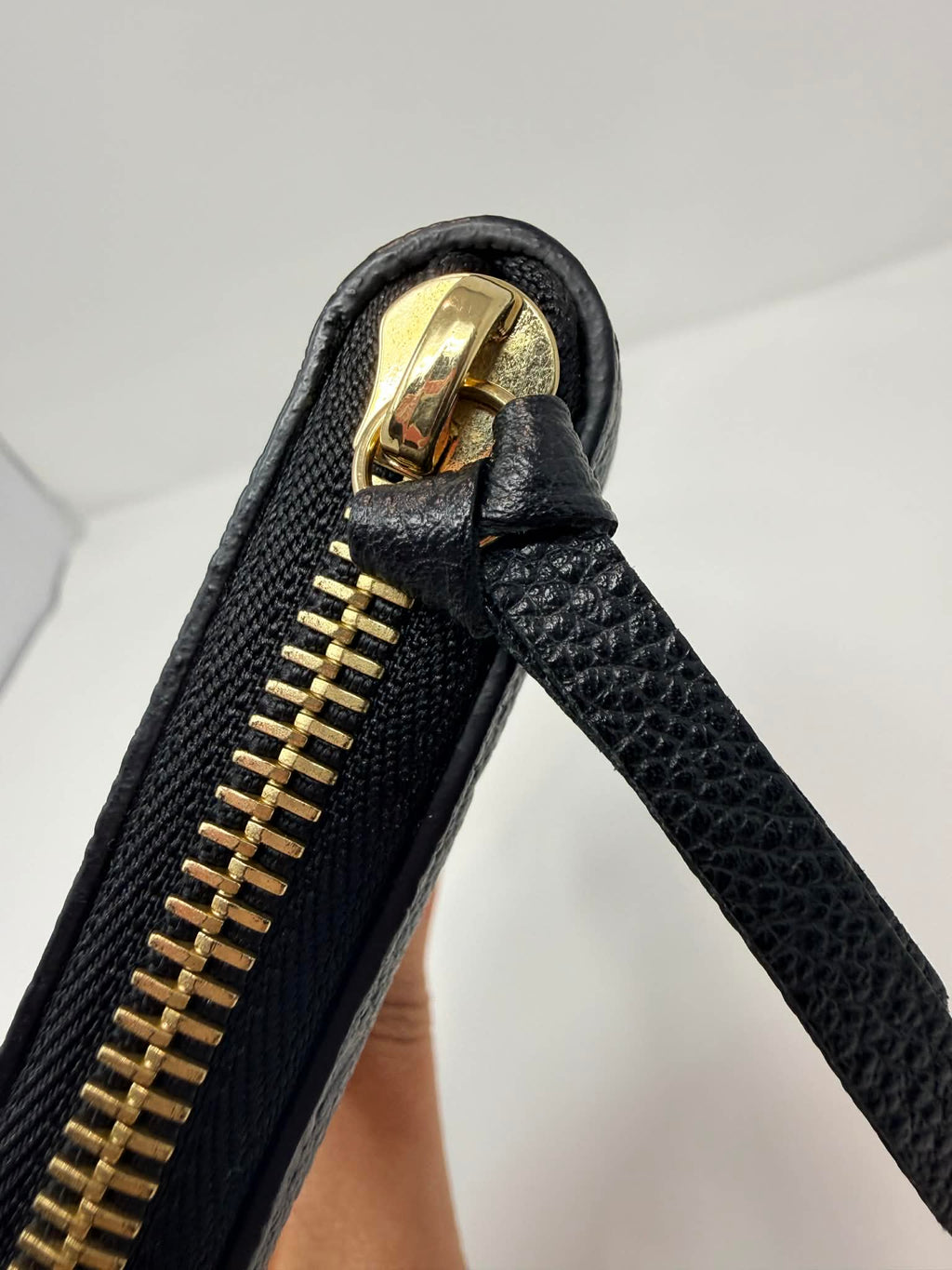 Louis Vuitton Empreinte Clemence Wallet Black