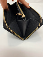 Louis Vuitton Empreinte Clemence Wallet Black
