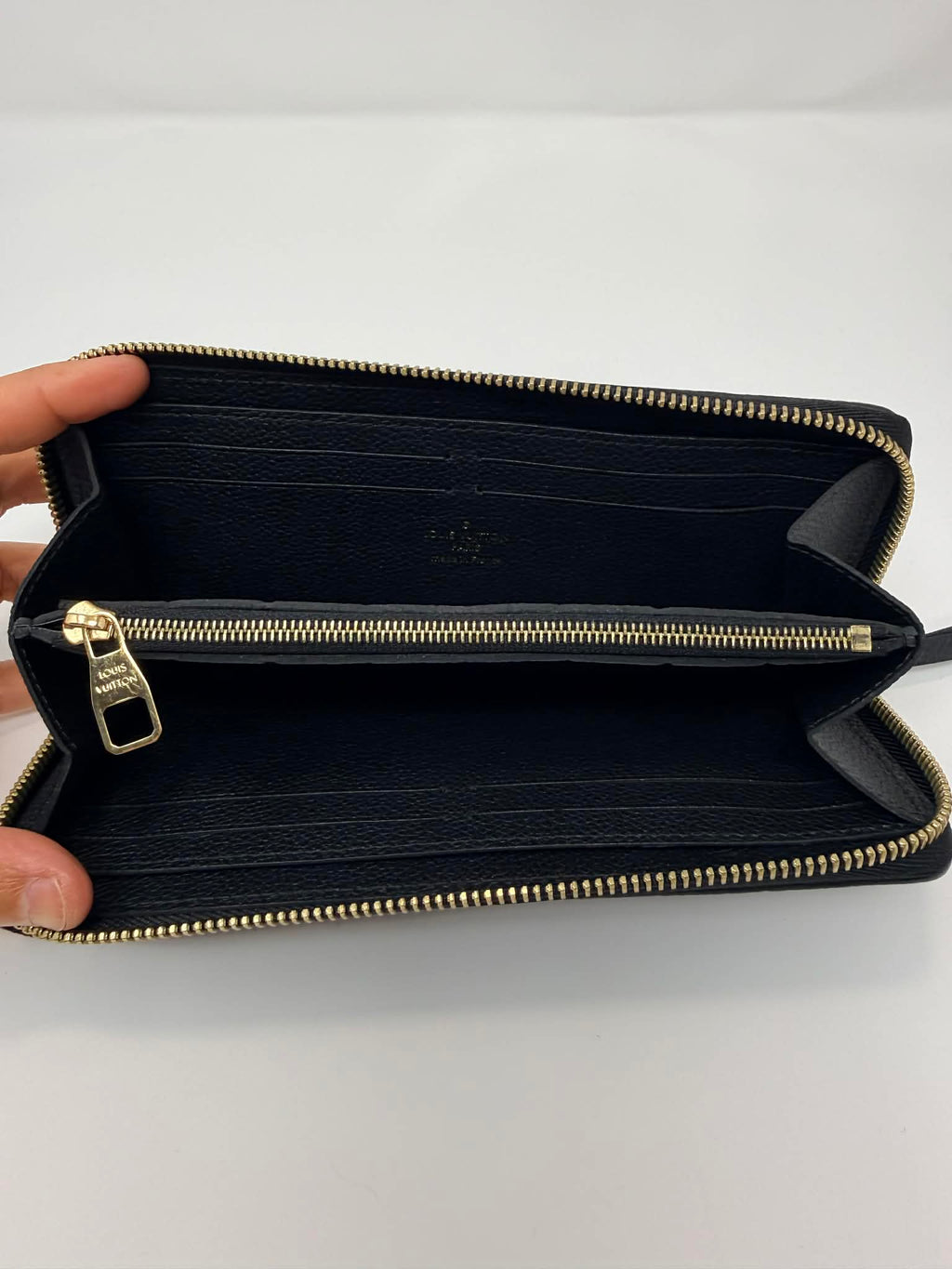 Louis Vuitton Empreinte Clemence Wallet Black