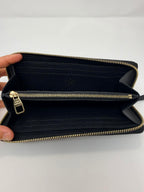 Louis Vuitton Empreinte Clemence Wallet Black