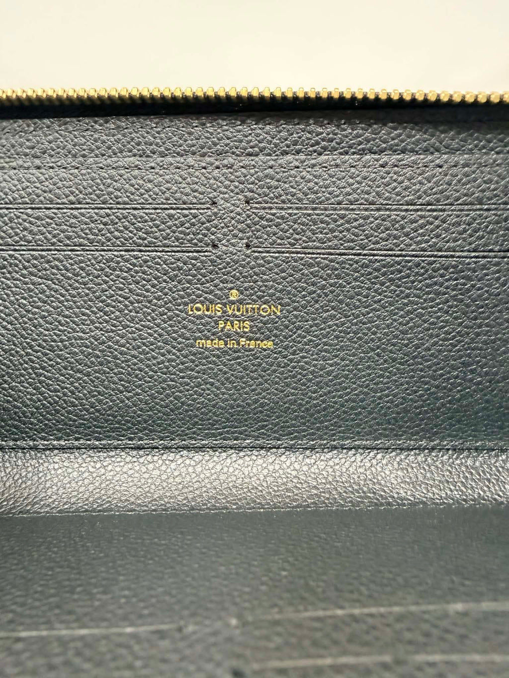 Louis Vuitton Empreinte Clemence Wallet Black