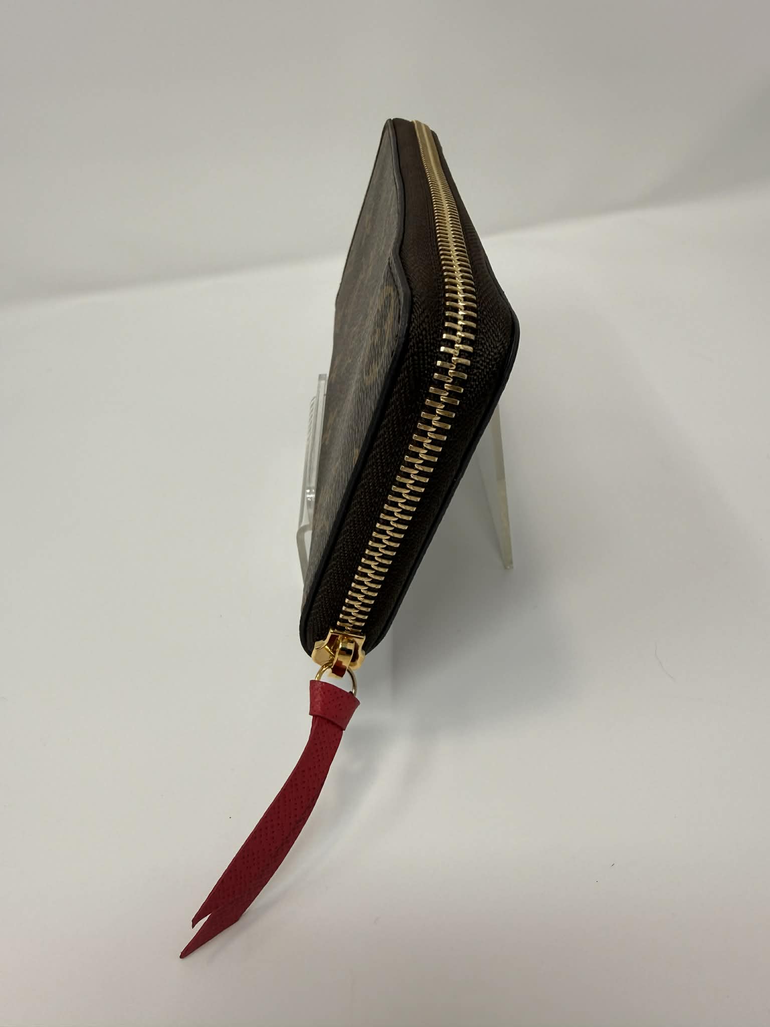 Louis Vuitton Clemence Wallet Monogram/ Hot Pink Interior