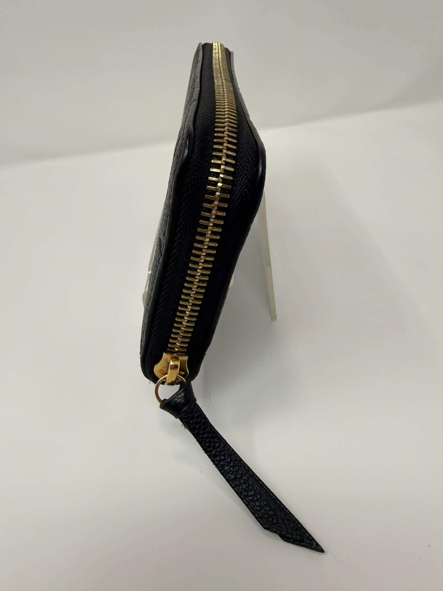 Louis Vuitton Clemence Empreinte Black Wallet