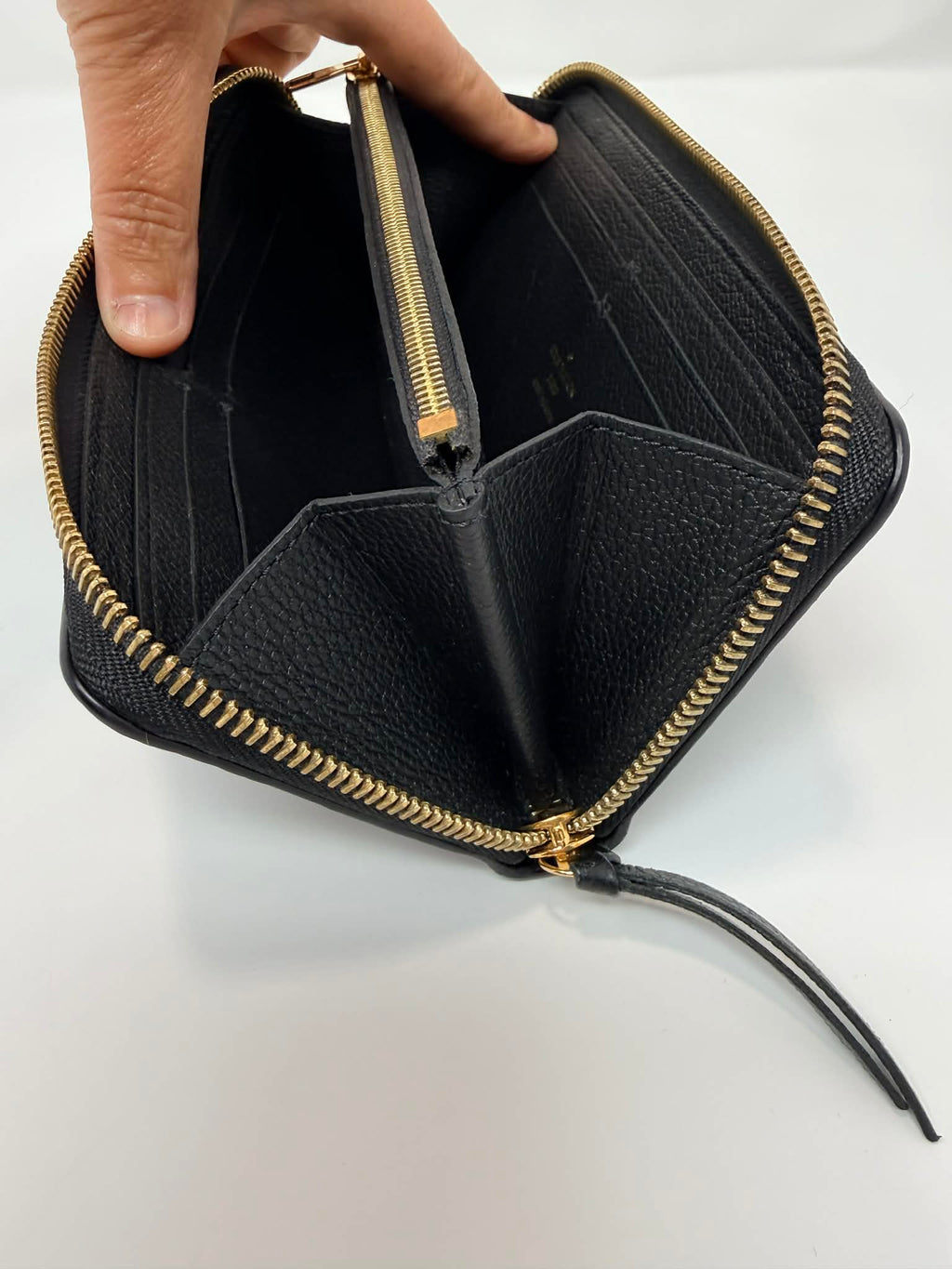 Louis Vuitton Clemence Empreinte Black Wallet