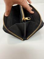 Louis Vuitton Clemence Empreinte Black Wallet
