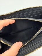 Louis Vuitton Clemence Empreinte Black Wallet