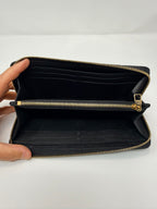 Louis Vuitton Clemence Empreinte Black Wallet
