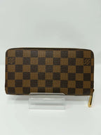 Louis Vuitton Damier Ebene Full Zippy Wallet